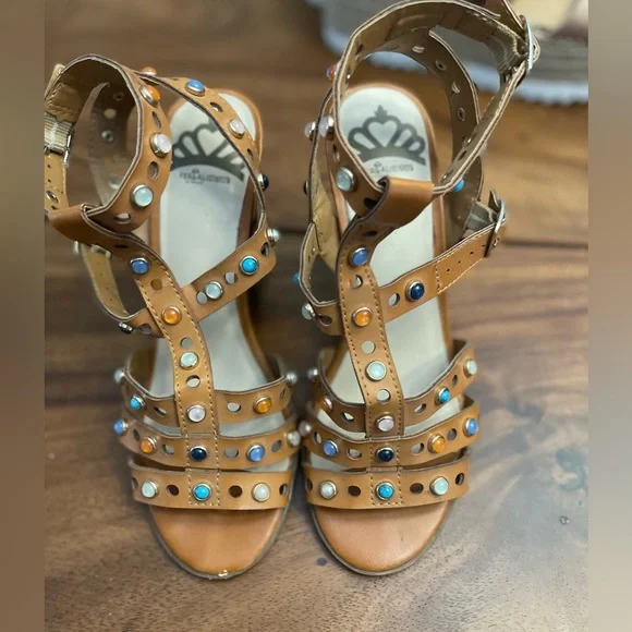 Fergalicious Shoes Fergie Womens Volatile Heeled Sandal Poshmark